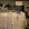 assortment of white dresses